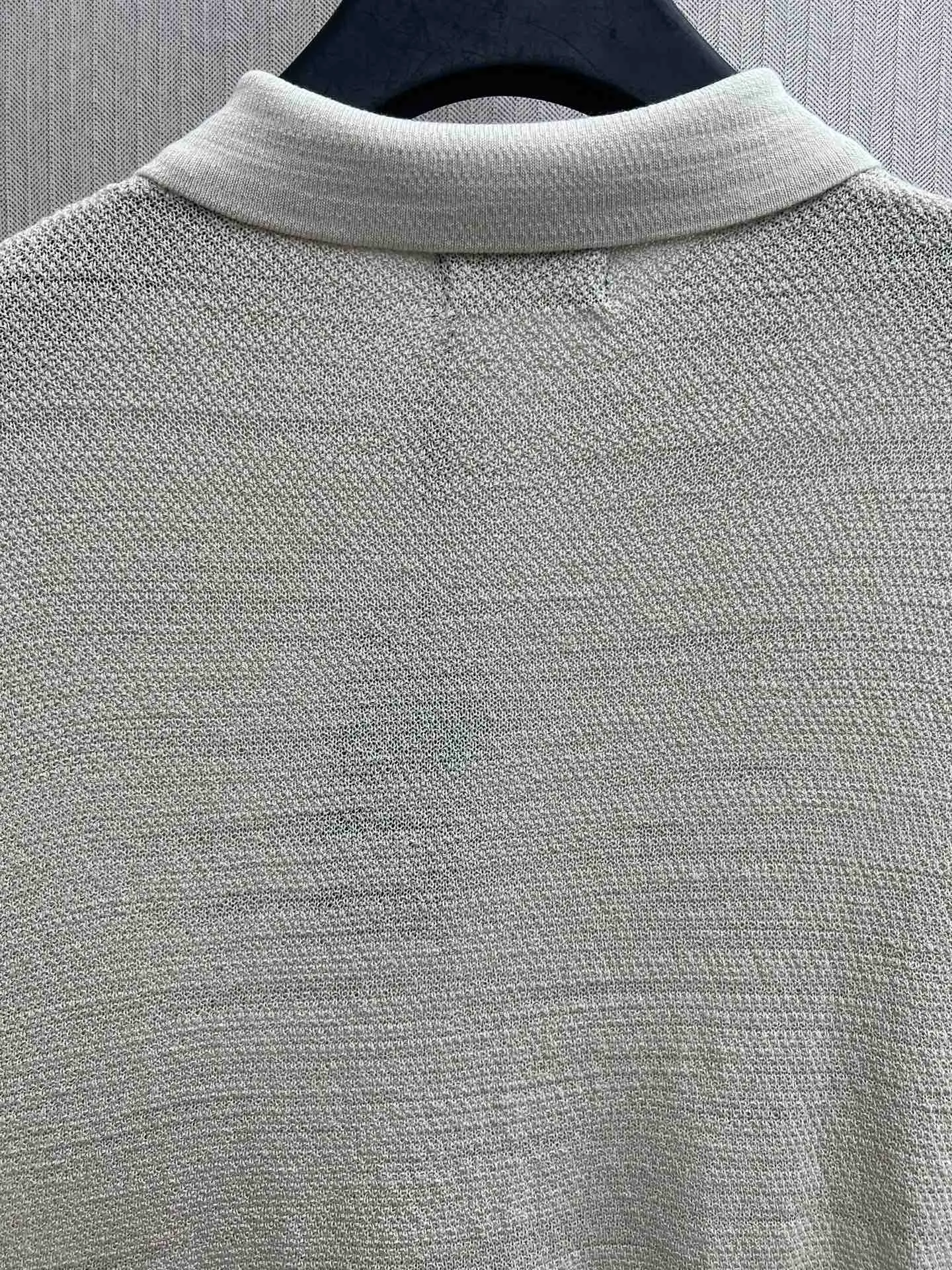 🅿️540 Polo 25 new solid color lapel single-breasted long-sleeved shirt for men, new stone color, code number: S.M.L.XL.